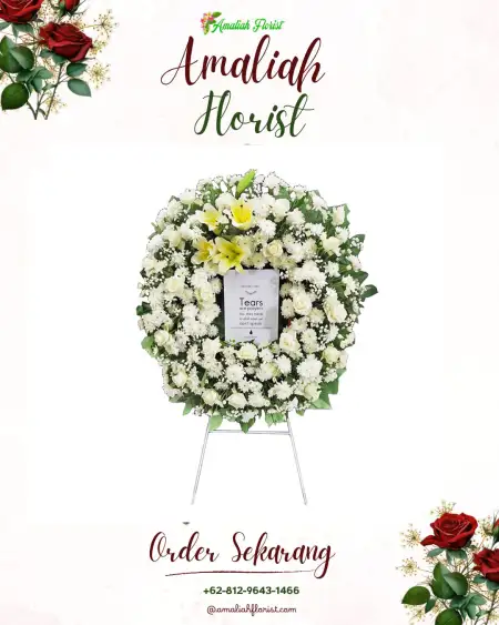 Krans Bunga Duka Medan Selayang